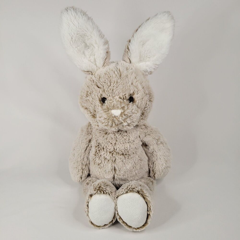 2017 PBK Pottery Barn Kids 20" Plush Bunny Rabbit Stuffed Big White Ears Frosted